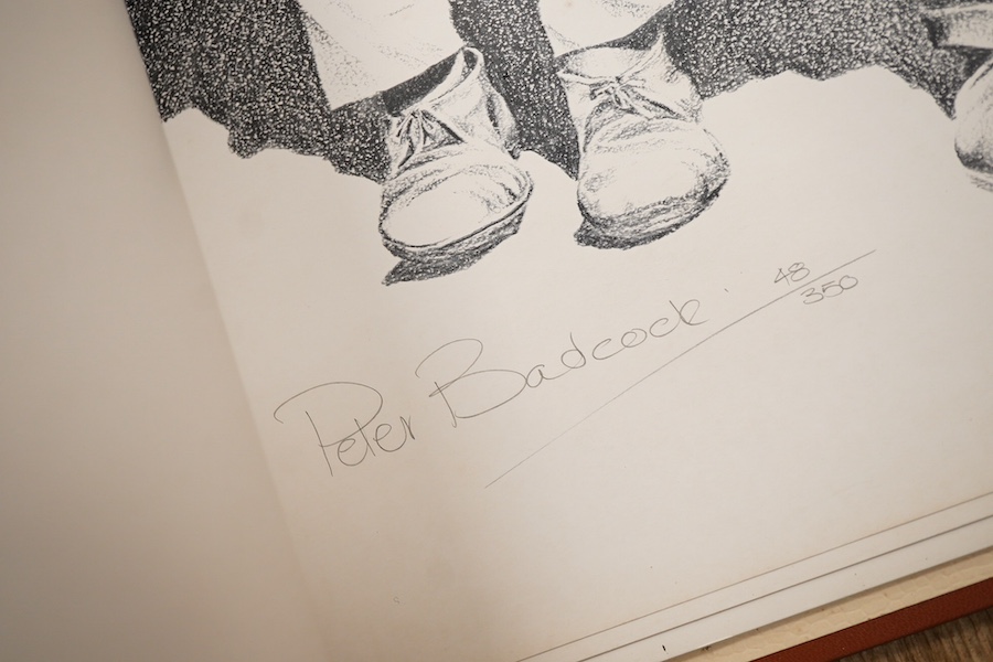 Peter Badcock, A folio of prints to include ‘Picannin in a Straw Hat’, each limited edition and pencil signed, 66 x 54cm